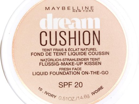 Maybelline Dream Cushion Liquid Foundation 10 Ivory Discount