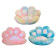 Tie-Dye Paw Gamer Chair Cushion Discount