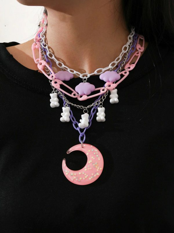 Candy Moon Decora Necklace Discount