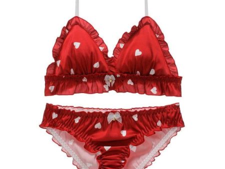 Sweet Valentine Lingerie Set For Sale