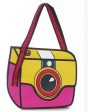 2D Cartoon Camera Bag For Sale