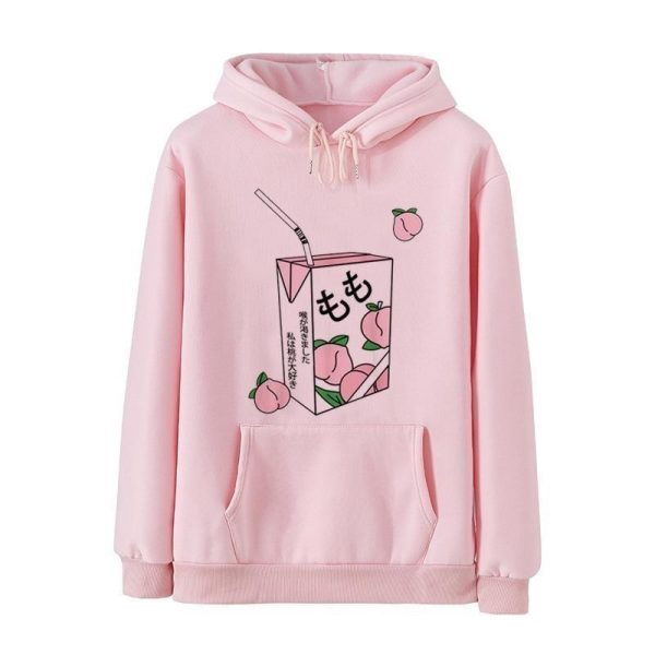 Japanese Peach Milk Hoodie Supply