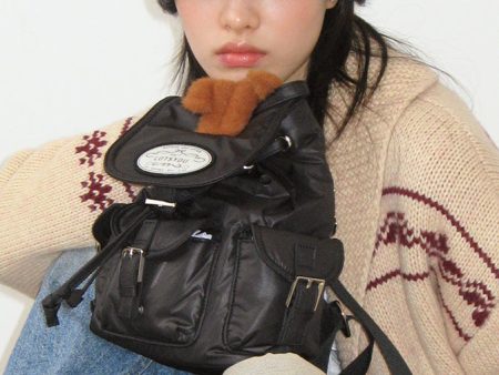 ★Lotsyou★ Nostalgia Chubby Backpack Supply