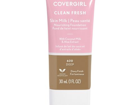 Covergirl Clean Fresh Skin Milk Foundation 620 Deep on Sale