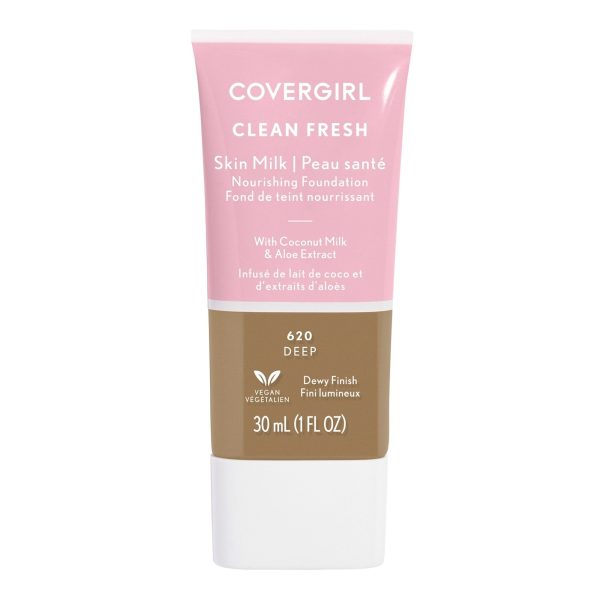 Covergirl Clean Fresh Skin Milk Foundation 620 Deep on Sale