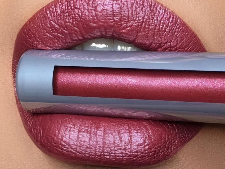 Callback | An Earthy Berry Bronze With Silver And Gold Shimmer Liquid Lipstick Online Hot Sale