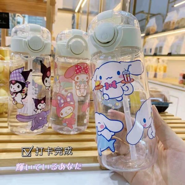 White Kawaii Water Bottles Online now