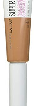 Maybelline Superstay Full Coverage Concealer 45 Tan Supply