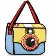 2D Cartoon Camera Bag For Sale