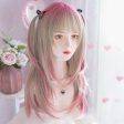 Two Tone Pink Cosplay Wig Fashion