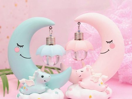 Unicorn Moon Night Light Hot on Sale