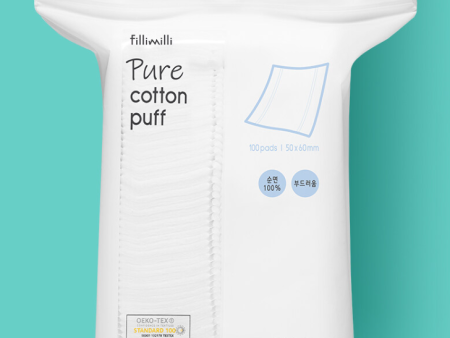 ★Fillimilli★ Pure Cotton Puff 100p For Sale