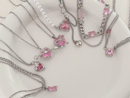 Pretty Pink Princess Necklaces Online Sale