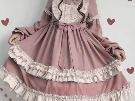 Dusty Pink Maid Dress on Sale