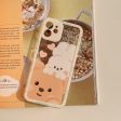 Teddy & Bunny Friends iPhone Case on Sale