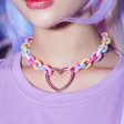 Candycore Heart Choker Discount