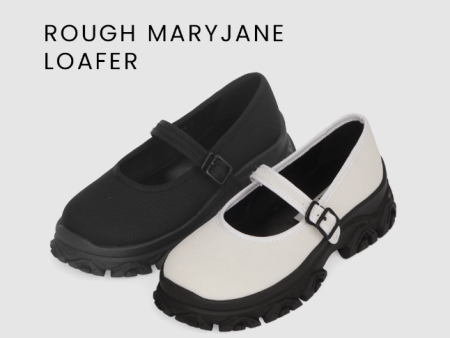 ★Att★ Rough Maryjane Loafer (2 Colors) on Sale