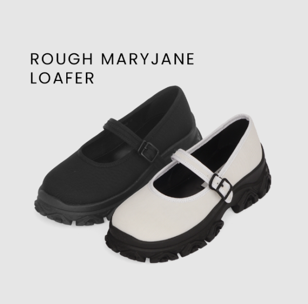 ★Att★ Rough Maryjane Loafer (2 Colors) on Sale