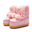 Winter Pom Pom Snow Boots Hot on Sale