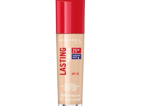 Rimmel London Lasting Finish 25HR Skin Perfecting Foundation 050 Fair Porcelain Online now