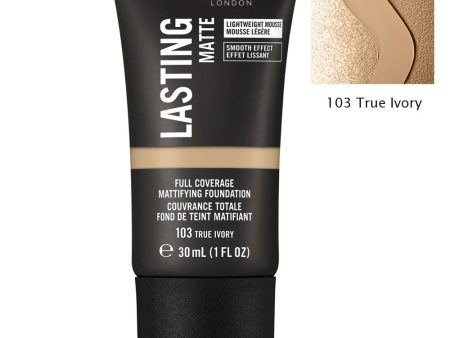 Rimmel Lasting Full Coverage Mattifying Foundation 103 True Ivory Sale