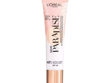 L Oreal Skin Paradise Tinted Water Moisturiser Foundation 02 Fair Fashion